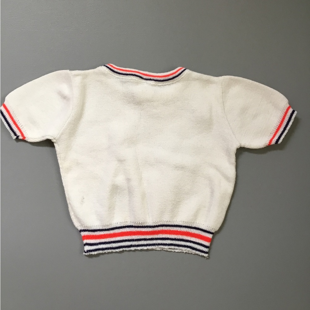 1970s Vintage Disney Mickey Minnie Mouse Knit Top Read - Picture 3 of 9
